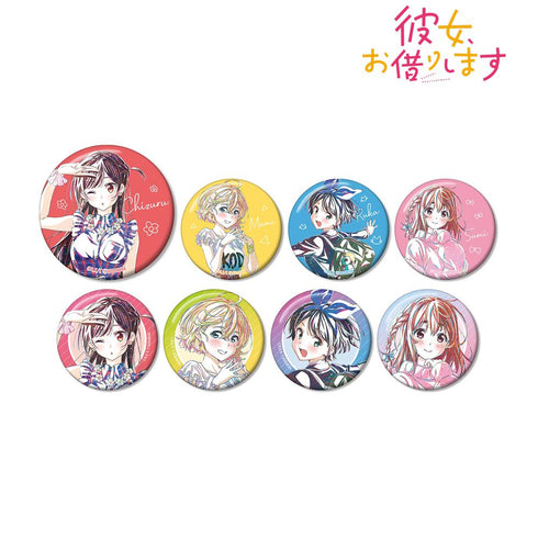 『彼女、お借りします』トレーディング Ani-Art 第2弾 缶バッジ(単位/BOX)【202508再販】